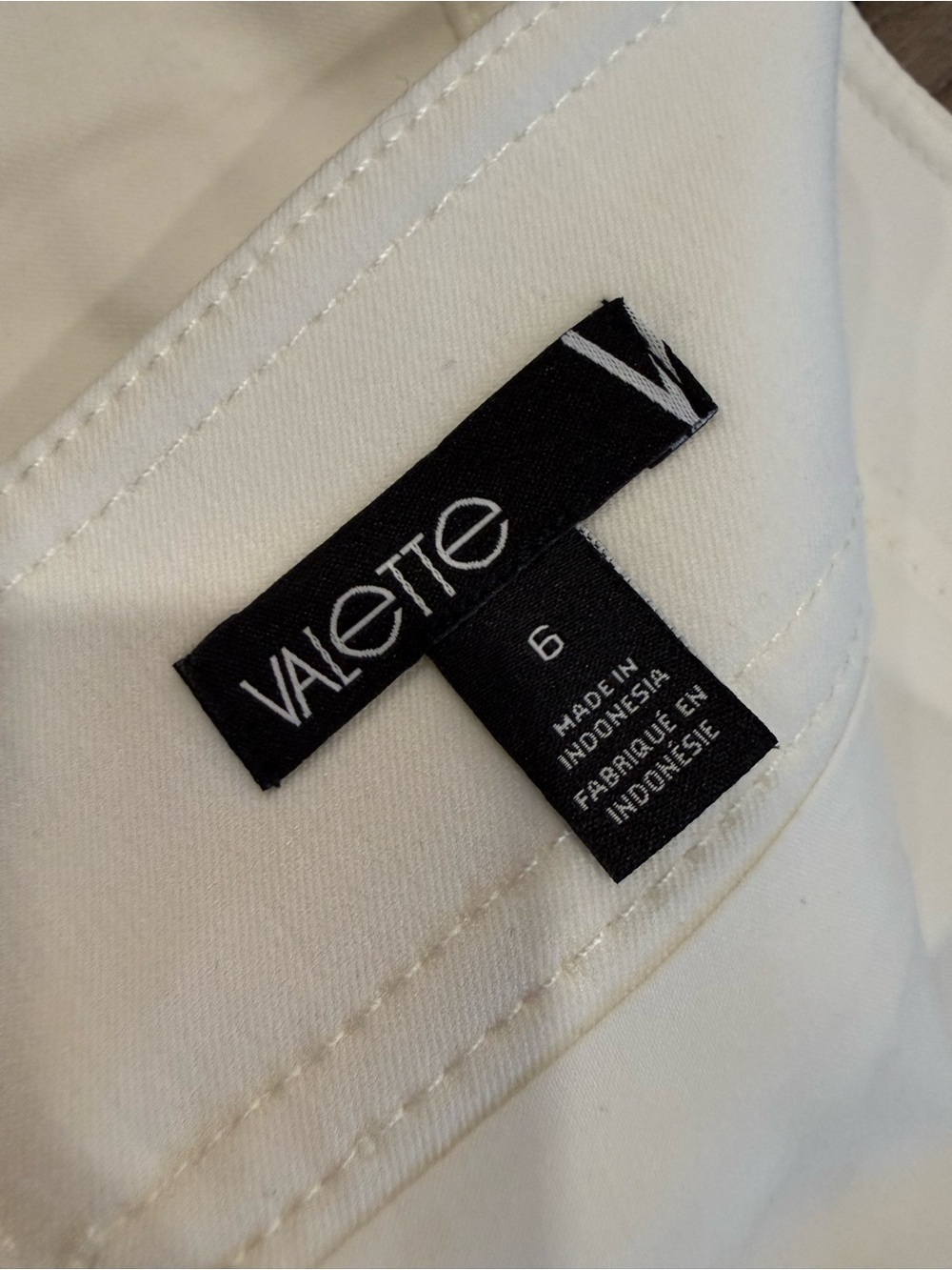 NWT Valette Ivory A-Line Mini Skirt - Picture 7 of 9